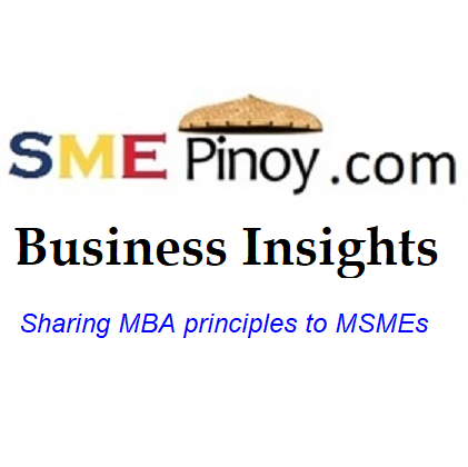 Sharing MBA principles to MSME